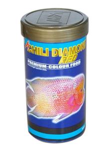لوازم آکواریوم فروشگاه اوجیلال ( EVCILAL ) Kw Zone Chili Diamond Red Cichlid Color Food 500 Ml – کدمحصول 396499 