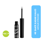 آرایش چشم فروشگاه واتسونس ( Watsons ) آرایشی حرفه ای Nyx Epic Wear Metallic Liquid Liner Black Metal – کدمحصول 397710