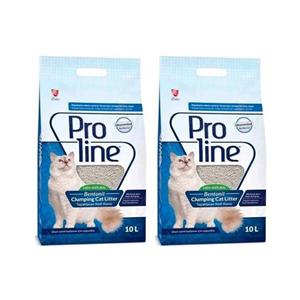 لوازم گربه برند زوو ( ZOO ) بستر گربه بنتونیت بدون بو Proline Fine Grain 10lt x 2 Pieces – کدمحصول 261019