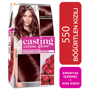 رنگ مو ، مالتی فروشگاه واتسونس ( Watsons ) L’Oreal Paris Casting Creme Gloss Hair Color Hair Blackberry Crimson No. 550 – کدمحصول 375399