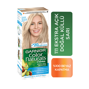 رنگ مو ، فروشگاه واتسونس ( Watsons ) بلوند گارنیر نچرال رنگ مو فوق العاده روشن بلوند خاکستری طبیعی شماره: 111 – کدمحصول 355195