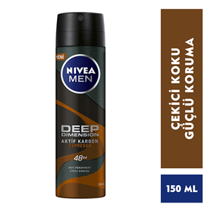 خوشبو کننده ، فروشگاه واتسونس Watsons اسپریسو Nivea Men Deep Dimension 150 میلی لیتر کدمحصول 333359 