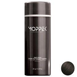 پودر پرپشت کننده موپک مدل Black مقدار 25 گرم Moppek Black Hair Fattener Fiber25g