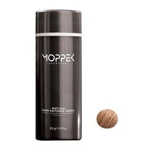 پودر پرپشت کننده موپک مدل Light Brown مقدار 25 گرم Moppek Hair Fattener Fiber25g 
