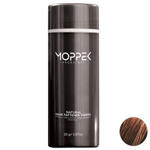 پودر پرپشت کننده موپک مدل Mocha مقدار 25 گرم Moppek Mocha Hair Fattener Fiber25g