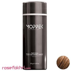 پودر پرپشت کننده موپک مدل Wulnut مقدار 25 گرم Moppek Wulnut Hair Fattener Fiber25g