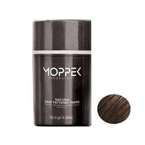 پودر پرپشت کننده موپک مدل Medium Brown مقدار 10.3 گرم Moppek Medium Brown Hair Fattener Fiber10.3g