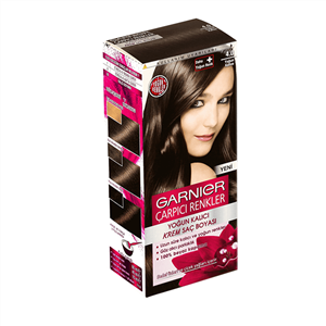 رنگ مو ، فروشگاه واتسونس ( Watsons ) Garnier Striking Colors رنگ مو تیره قهوه ای شماره 4.0 – کدمحصول 336331