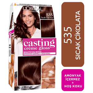 رنگ مو ، فروشگاه واتسونس ( Watsons ) L’Oreal Paris Casting Creme Gloss Hair Color Chocolate Hot: No 535 – کدمحصول 328609