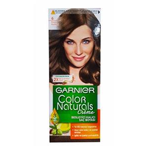 رنگ مو فروشگاه روسمن ( ROSSMAN ) رنگ مو Garnier Color Naturals شماره مو: 6 قهوه ای تیره 1 عدد – کدمحصول 279840