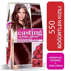 رنگ مو فروشگاه روسمن ( ROSSMAN ) L’Oréal Paris Casting Crème Gloss Hair Hair Color Blackberry Black 550 – کدمحصول 227331 