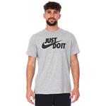 تی شرت مردانه فروشگاه اسپورتیو ( Sportive ) تی شرت نایک Nsw فقط Do It Swoosh Mens Grey Casual T-Shirt AR5006-063 – کدمحصول 302053