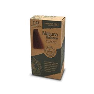 رنگ مو فروشگاه روسمن ROSSMAN کیت Natura Balance Hair Color Auburn Cop 7.43 1 عدد کدمحصول 310845 