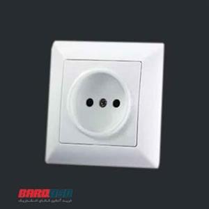 پریز برق پشت سرامیکی مدل الیزه ایران الکتریک - اقتصادی -