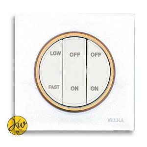 کلید کولر ویرا مدل آلفا اسپرت گلس زه طلایی