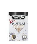 کاندوم تاخیری و خاردار شدو Shadow مدل Platinum بسته 12 عددی