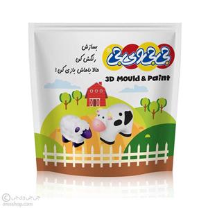 ست بازی ساختنی جی جی وی جی مدل Sheep and Cattle jijiviji Sheep And Cattle Building Set Games