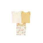 پیراهن و تیشرت نوزادی برند پانکو ( PANCO ) مدل ست بدن نوزاد 3 تکه 2111UN20007 – کدمحصول 209022