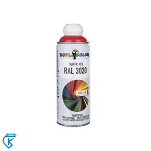 اسپری رنگ قرمز دوپلی کالر مدل RAL 3020 حجم 400 میلی لیتر Dupli Color Traffic Red Paint Spray 400ml 