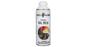 اسپری رنگ سفید دوپلی کالر مدل RAL 9010 حجم 400 میلی لیتر Dupli Color RAL 9010 Pure White Paint Spray 400ml