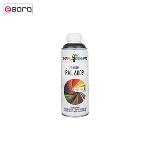 اسپری رنگ سبز دوپلی کالر مدل RAL 6009 حجم 400 میلی لیتر