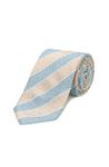 کراوات پاپیون دستمال گردن برند نتورک ( NETWORK ) مدل کراوات مردانه ابریشمی راه راه بژ آبی – کدمحصول 191391