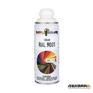 اسپری رنگ کرم دوپلی کالر مدل RAL 9001 حجم 400 میلی لیتر