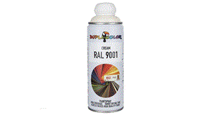 اسپری رنگ کرم دوپلی کالر مدل RAL 9001 حجم 400 میلی لیتر Dupli Color Cream Paint Spray 400ml 