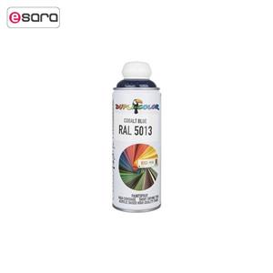 اسپری رنگ آبی کبالت دوپلی کالر مدل RAL 5013 حجم 400 میلی لیتر