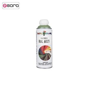 اسپری رنگ سبز کمرنگ دوپلی کالر مدل RAL 6021 حجم 400 میلی لیتر