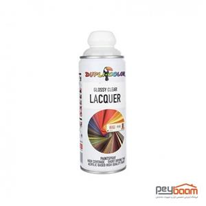 اسپری کیلر براق دوپلی کالر مدل Lacquer حجم 400 میلی لیتر Dupli Color Glossy Clear Spary 400ml 