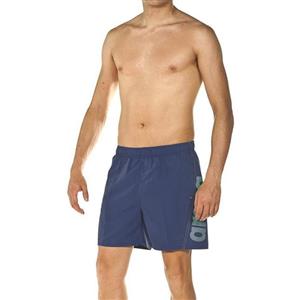 لباس ساحلی مردانه اسپورتیو sportive arena fundamentals logo boxer men’s navy blue swimsuit 1b34478 کدمحصول 147418 