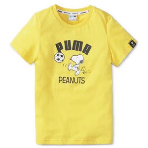 لباس و کفش دخترانه 4 تا 8 سال برند پوما ( PUMA ) مدل تی شرت بچه گانه PUMA x PEANUTS – کدمحصول 149439