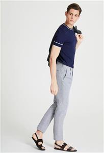 شلوار مردانه برند دامات تویین ( DAMATTWEEN ) مدل شلوار پارچه ای طرح مشکی Tween Slim Fit – کدمحصول 143327