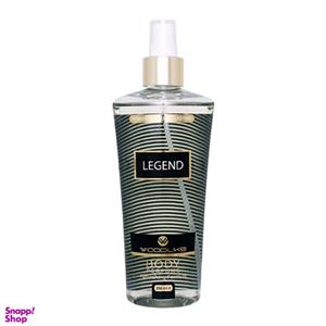 بادی اسپلش مردانه وودلایک مدل Legend حجم 250 میلی لیتر