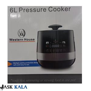 زودپز چندکاره 6 لیتر وسترن هاوس اصل مدل wpc9045