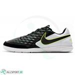 کفش فوتسال نایک تمپو طرح اصلی مشکی سفید Nike Tiempo Legend VIII PRO IC Black Black White