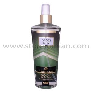 بادی اسپلش مردانه وودلایک مدل Green حجم 250 میلی لیتر Woodlike Body Splash for Men 250ml 