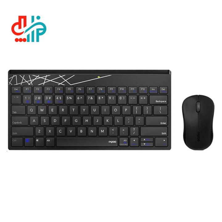 Rapoo  8000M WIRELESS MOUSE AND KEYBOARD