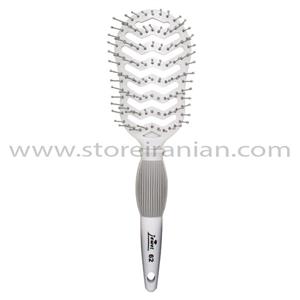 برس مو جیول مدل تونل دار کد 62