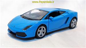 ماشین فلزی لامبورگینی (LAMBORGHINI GALLARDO LP560-4 BY WELLY) آبی