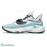 کفش بسکتبال نایک طرح اصلی Nike Zoom Freak 3 White Light Blue