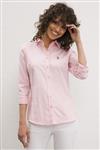 پیراهن زنانه برند پولو ( US POLO ASAN ) مدل پیراهن صورتی Uzunkol Basic – کدمحصول 123640