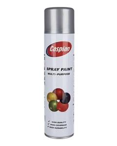 اسپری رنگ نقره ای روشن کاسپین وزن 295 گرم Caspian Light Silver Paint Spray 295gr