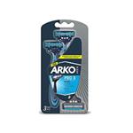 لوازم اصلاح فروشگاه روسمن ( ROSSMANN ) Arko Men Razor Pro 3 Triple – کدمحصول 222403