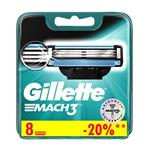 لوازم اصلاح فروشگاه روسمن ( ROSSMANN ) Gillette Mach3 Razor Spare 8 عدد – کدمحصول 211182