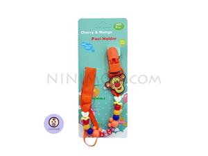 زنجیر پستانک Cherry & Mango طرح Winnie Tiger کد15 