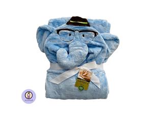 پتو کلاه دار carters رنگ آبی کد16