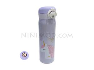 فلاسک آب Unicorn رنگ بنفش