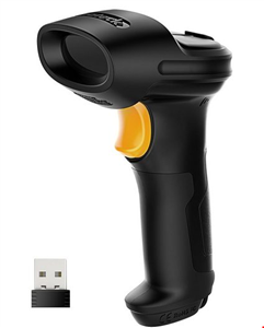 بارکد خوان اسکنر لیزری دستی اینتک Inateck Barcode Scanner Wireless 2.4 GHz BCST-60 Handscanner  Schwarz